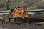 The 58 overpass provides a backdrop for BNSF 4606